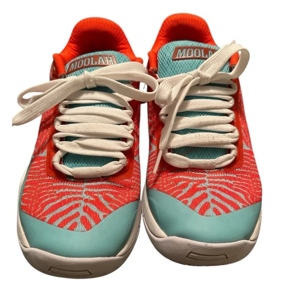 Moolah Neovolt Low Women's Sneakers Size 7Aqua/Red  Shoes‎ Outdoor Sports